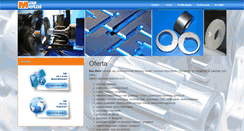 Desktop Screenshot of maxmetal.pl