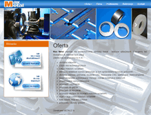 Tablet Screenshot of maxmetal.pl